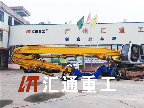 挖掘機(jī)打樁臂、打樁臂、打樁錘、挖掘機(jī)打樁臂廠家