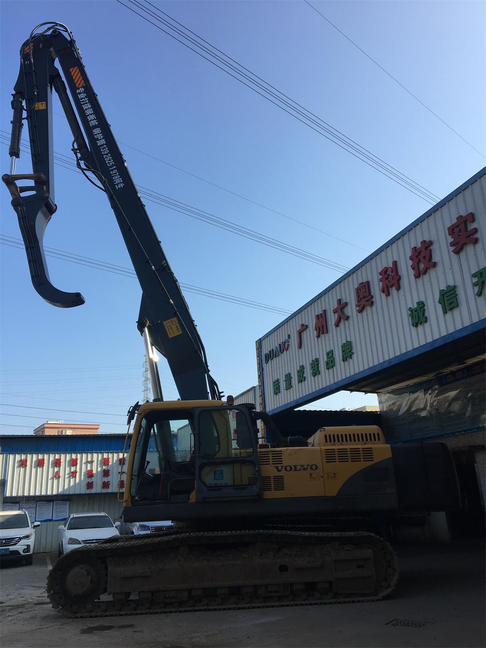 挖掘機(jī)打樁臂、打樁臂、打樁錘、挖掘機(jī)打樁臂廠家